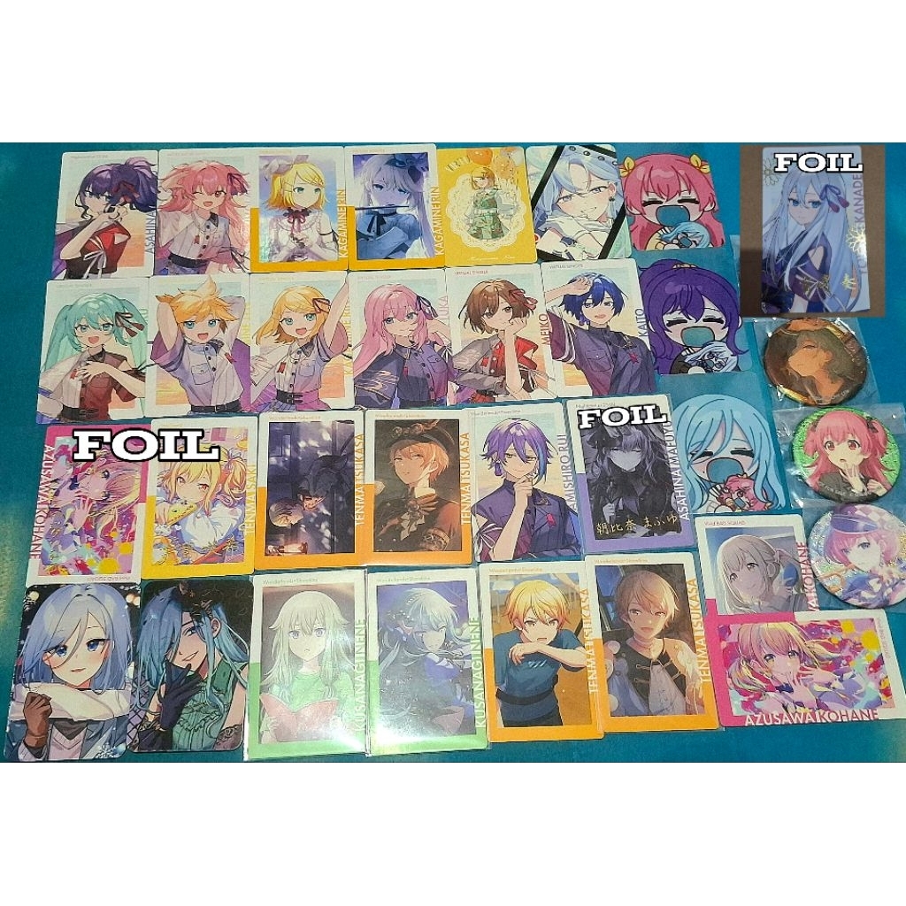 [Read Desk]Project sekai official Merch | Project Sekai | Pjsk, Prsk merchandise | ePick, Foil