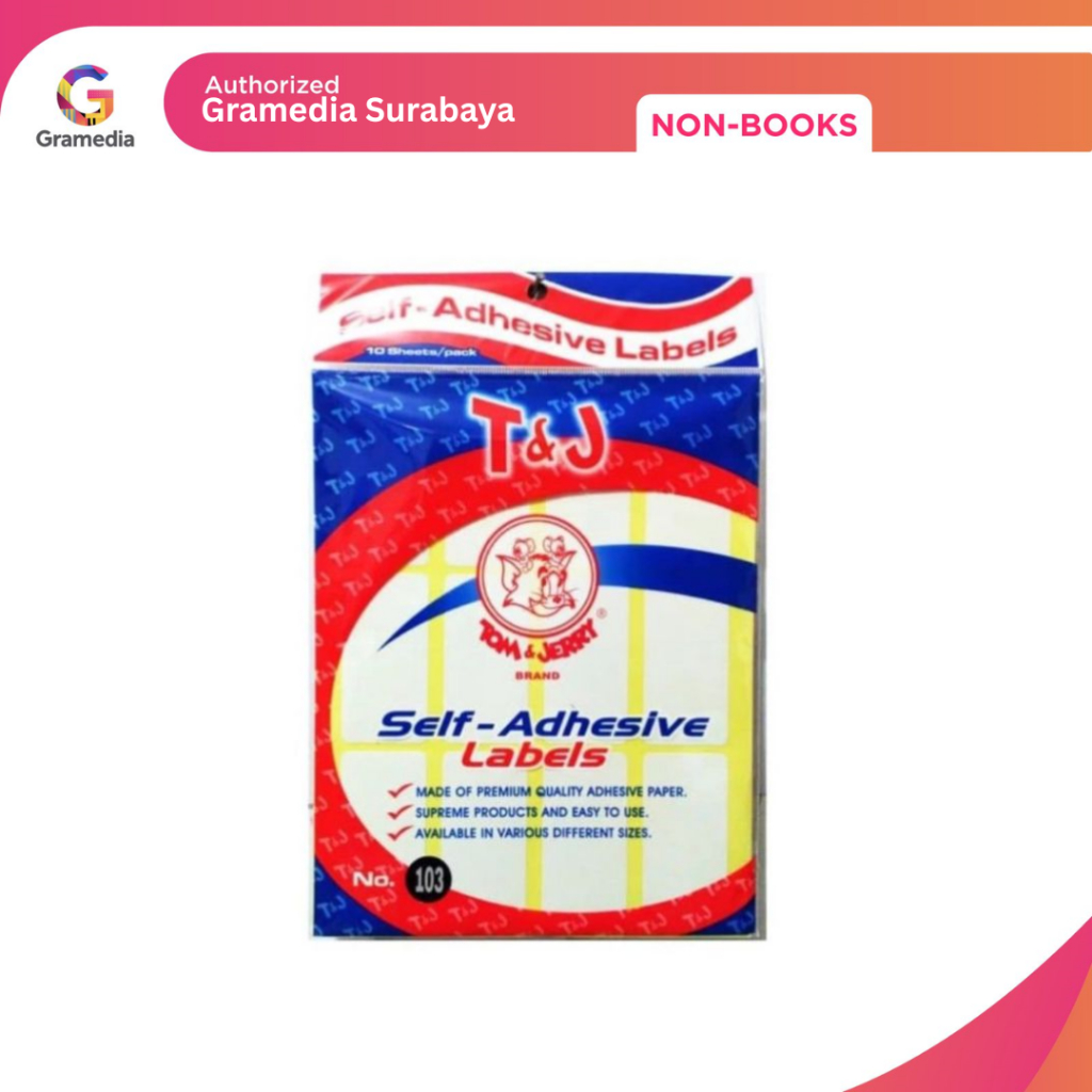 

Gramedia Surabaya - TOM&JERRY LABEL 103