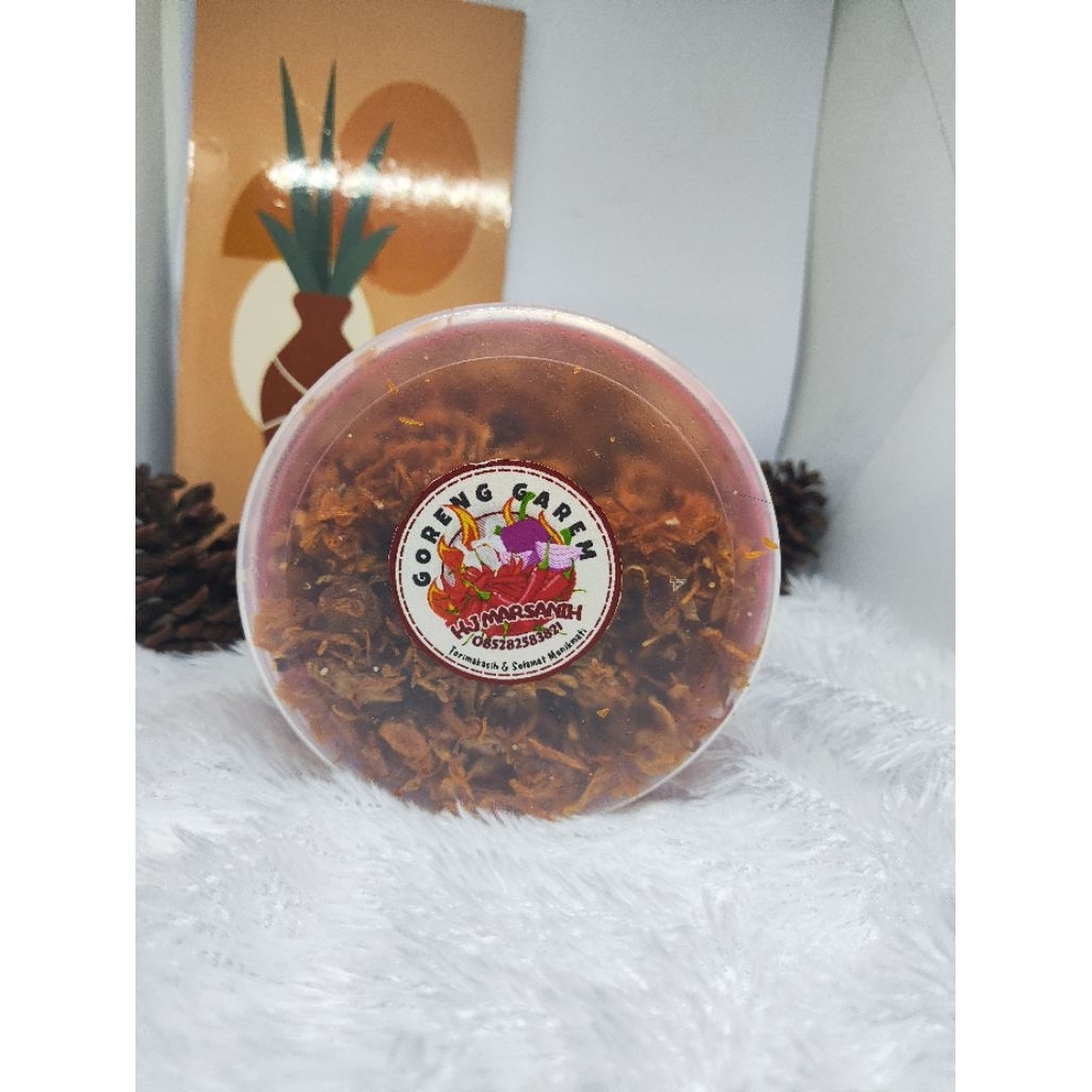 

GORENG BAWANG GAREM PEDAS ASIN 500 gr