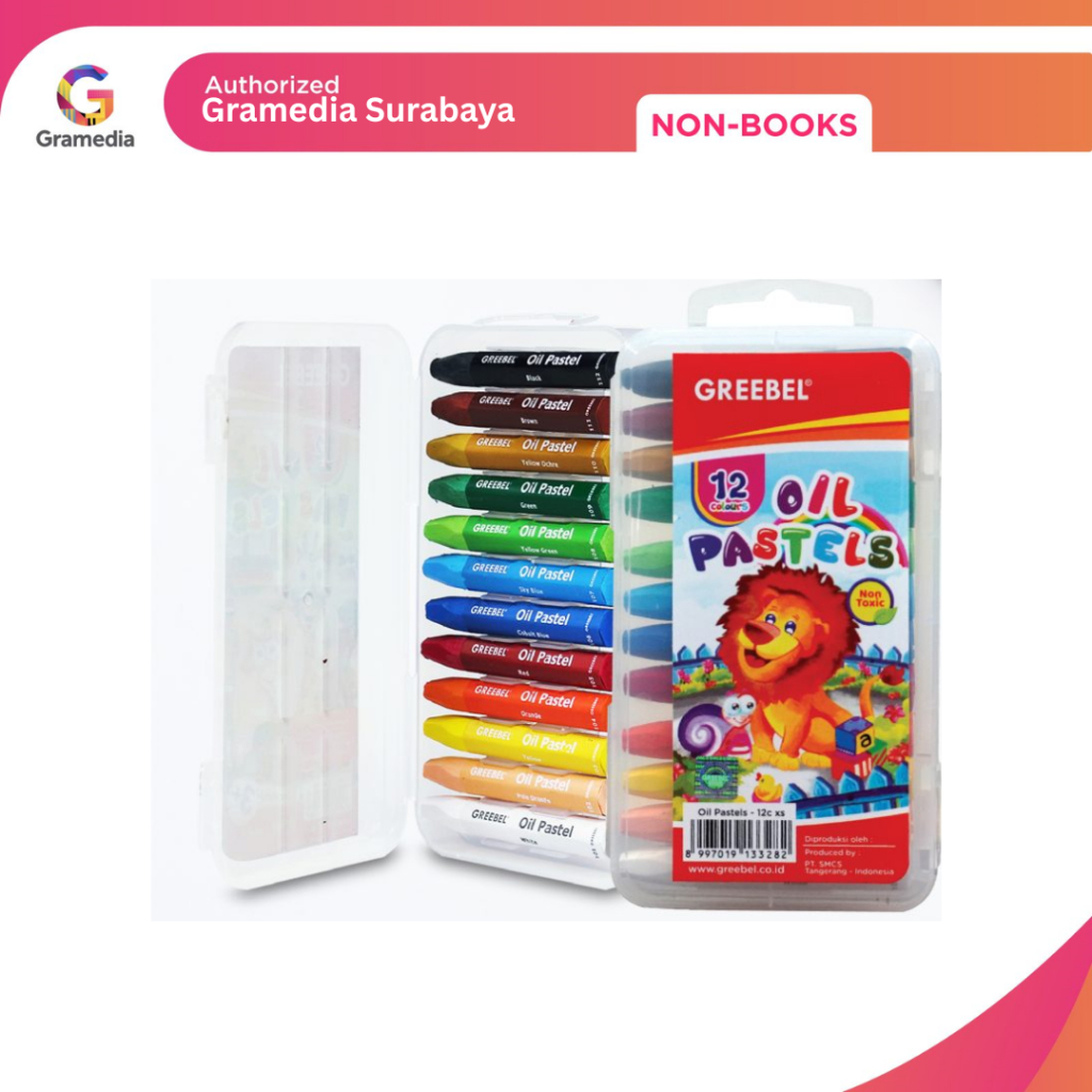 

Gramedia Surabaya - GREEBEL OIL PASTEL 12C-XS ( EVENT )
