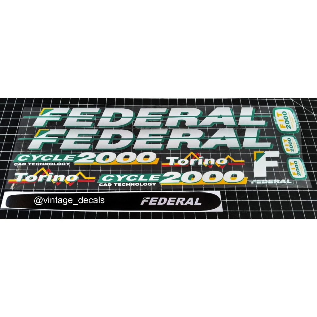 sticker federal TORINO fit2000
