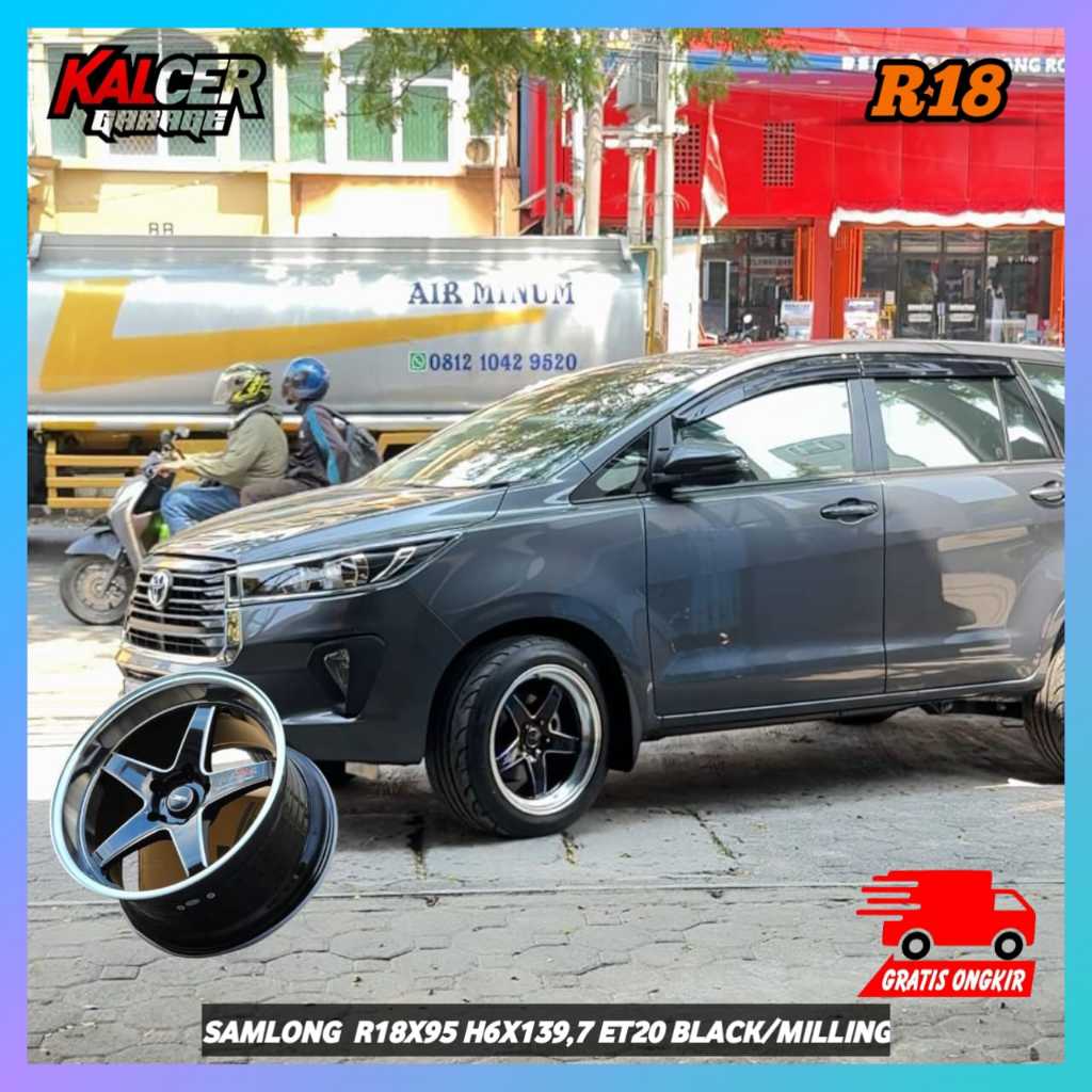 VELG  MOBIL INNOVA R18 HSR TOBOALI DAN SAMLONG R18