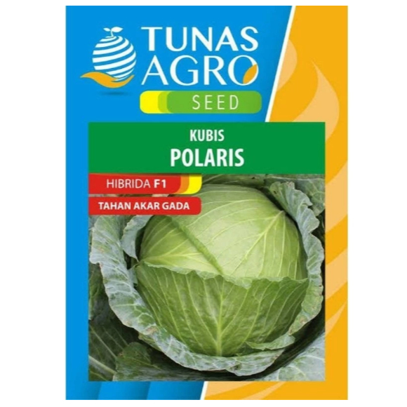 BENIH KUBIS POLARIS TAHAN AKAR GADA 10 gr Kemasan Pabrik Tunas Agro