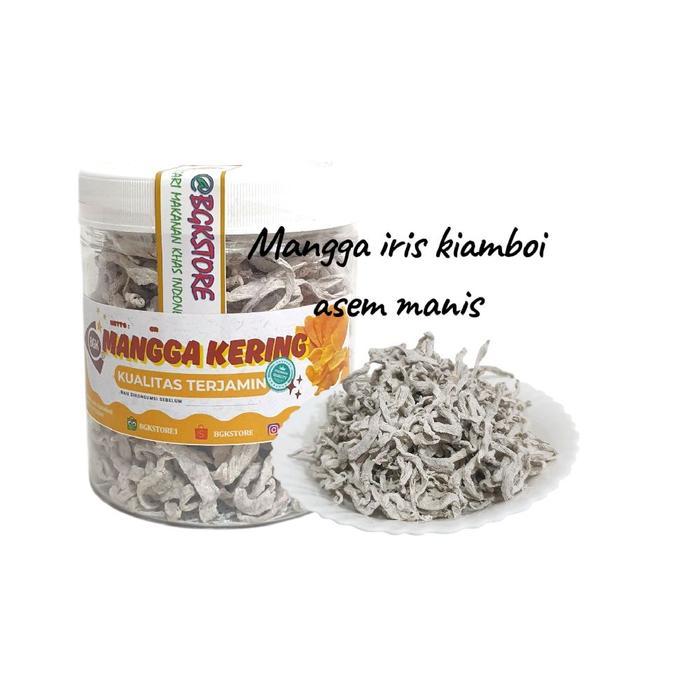 

Manisan Buah Mangga (Manisan Kiamboy Iris) 1/4Kg 250Gram