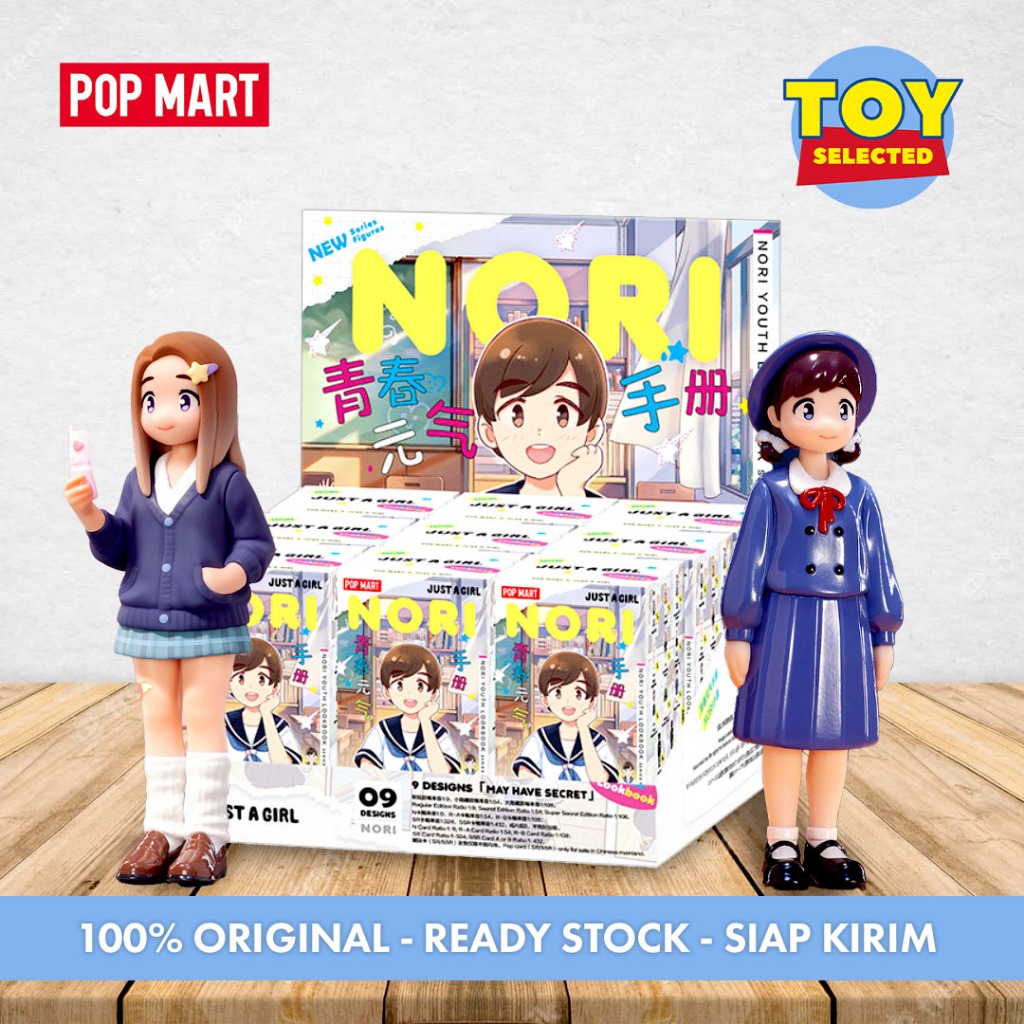 [READY] Nori Just A Girl - Youth Look Book Series - Selected - Original Pop Mart