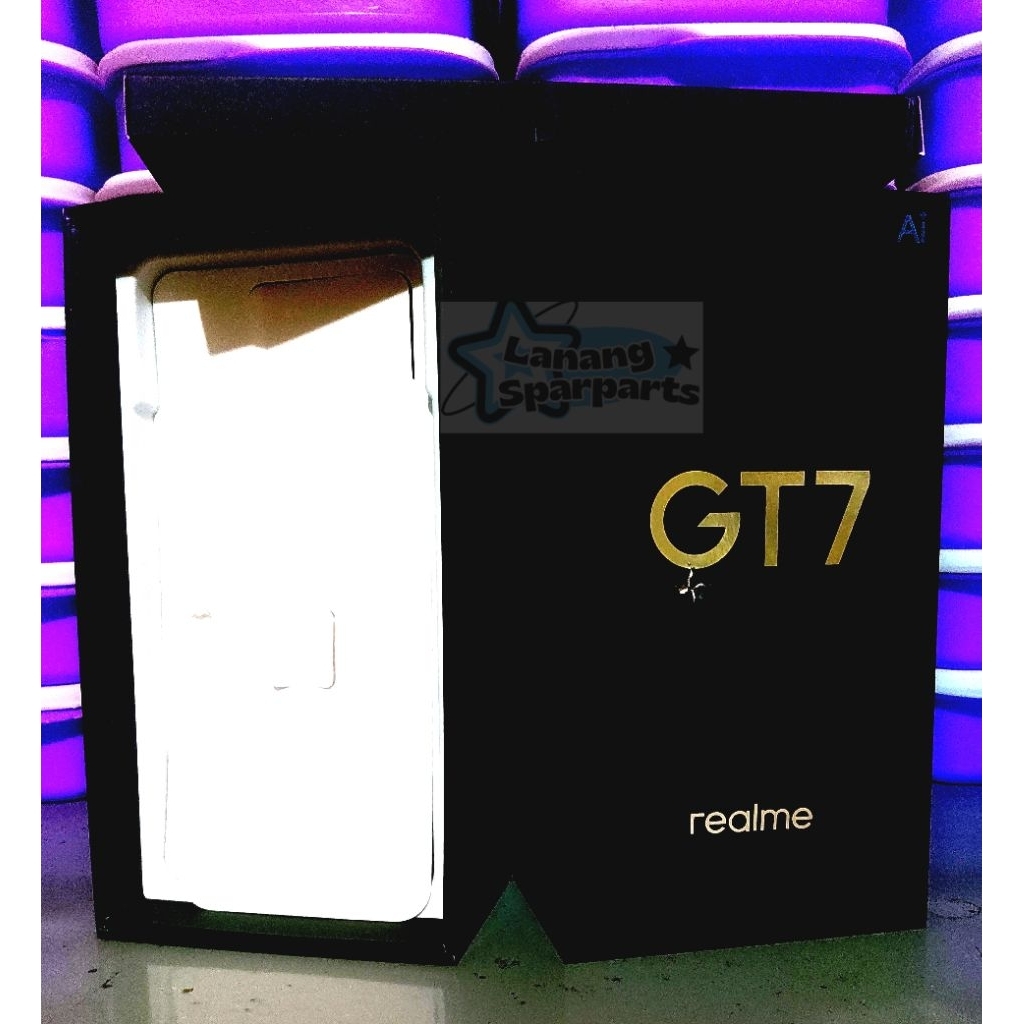 DUS KOTAK CELLULER BOX HP REALME GT7 COPOTAN ASLI BAWAAN DUS HP BOX HP KOTAK HP KOTAK HP DUS CELLULE