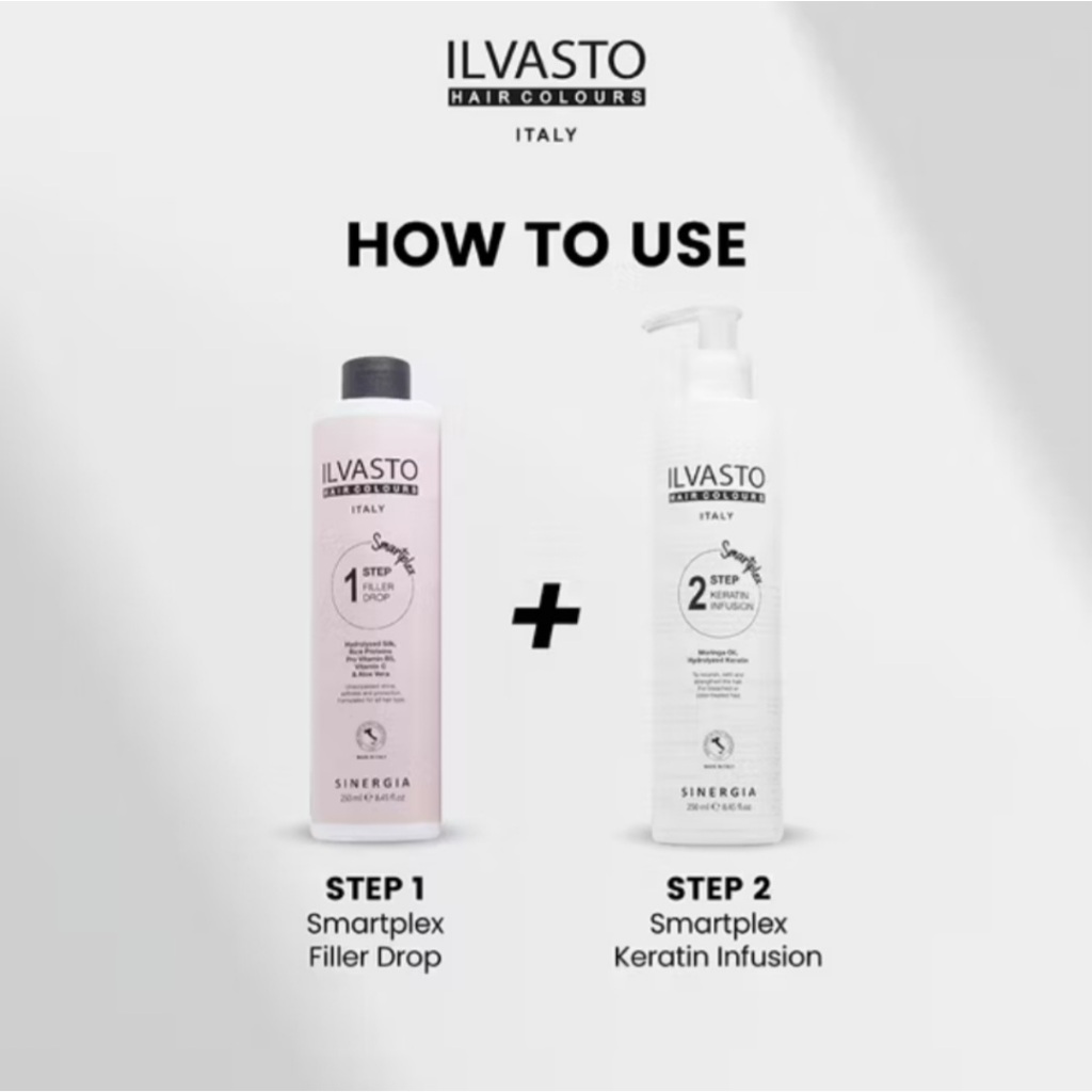 ILVASTO SMARTPLEX KERATIN INFUSION ( STEP 2 ) 250ML