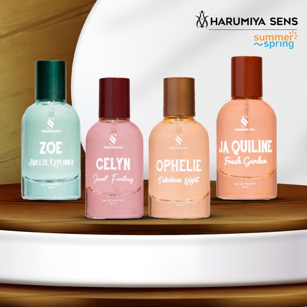 SummerScent Parfum Pria / Parfum Pria / Eau de parfum / parfume pria wanita / wangi tahan lama / fas