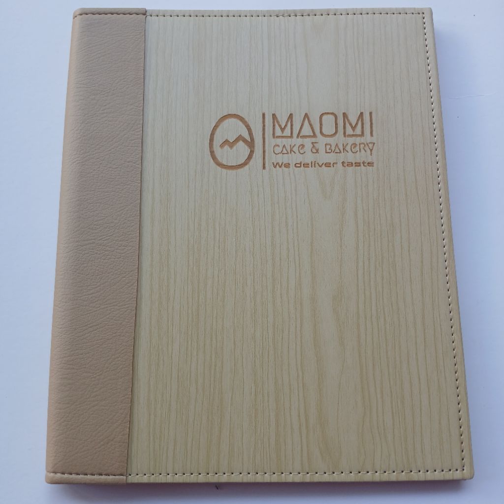 

cover menu resto caffe & hotel a4 bahan hpl di baud