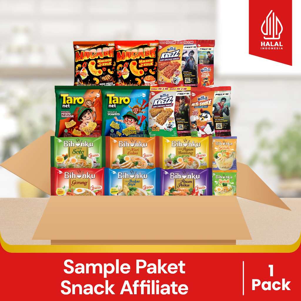 

Sample Paket Snack Affiliate