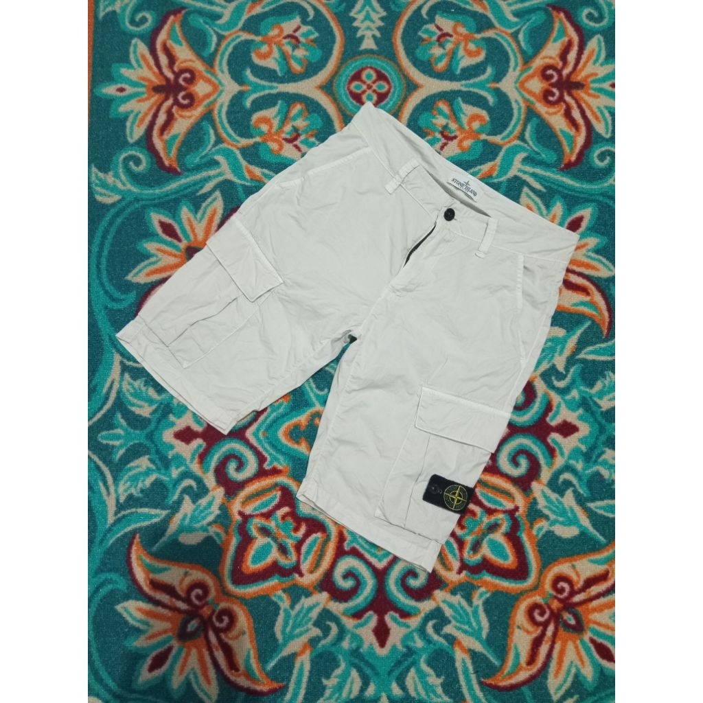 Celana Pendek Cargo Stone Island Original