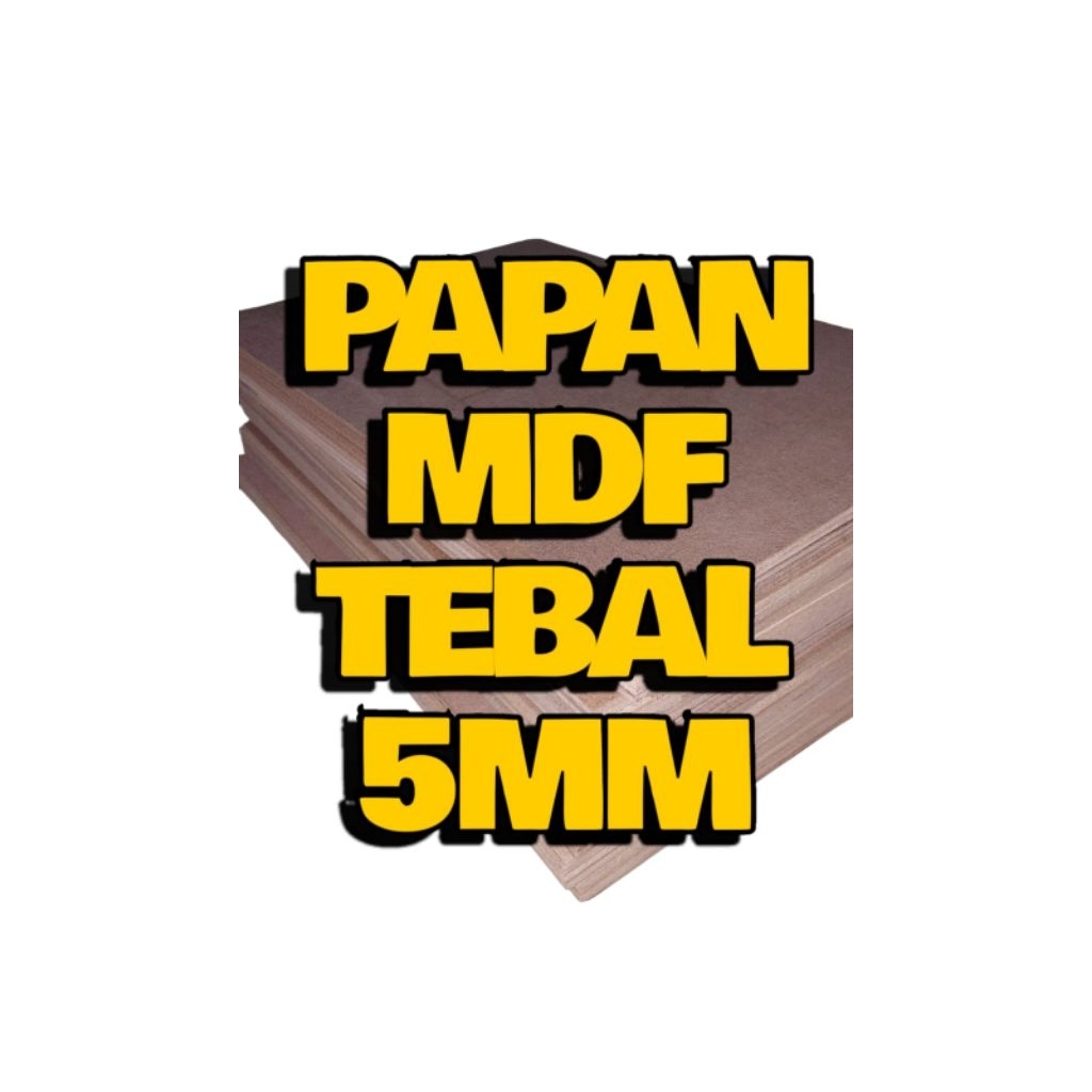 Papan mdf 5mm/mdf potongan/ furniture mdf 5mm