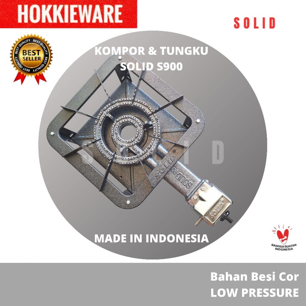 Kompor & Tungku Gas Solid S900 dan 338A