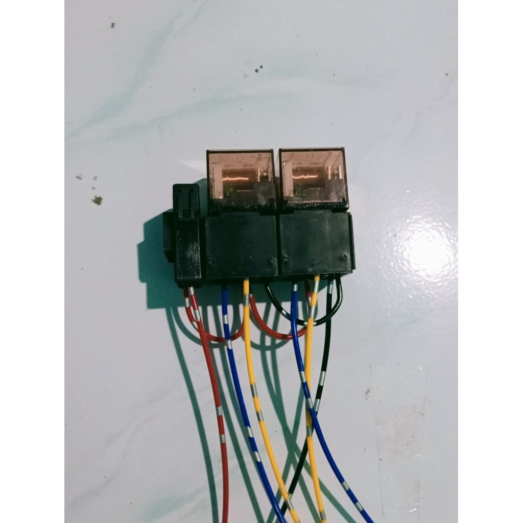 Terbaru Relay 4 kaki untuk lampu ,klakson dll
