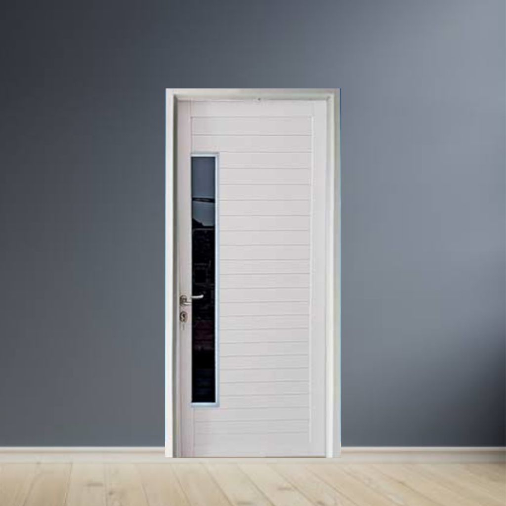 Daun Pintu Aluminium ukuran standard Tanpa Kusen
