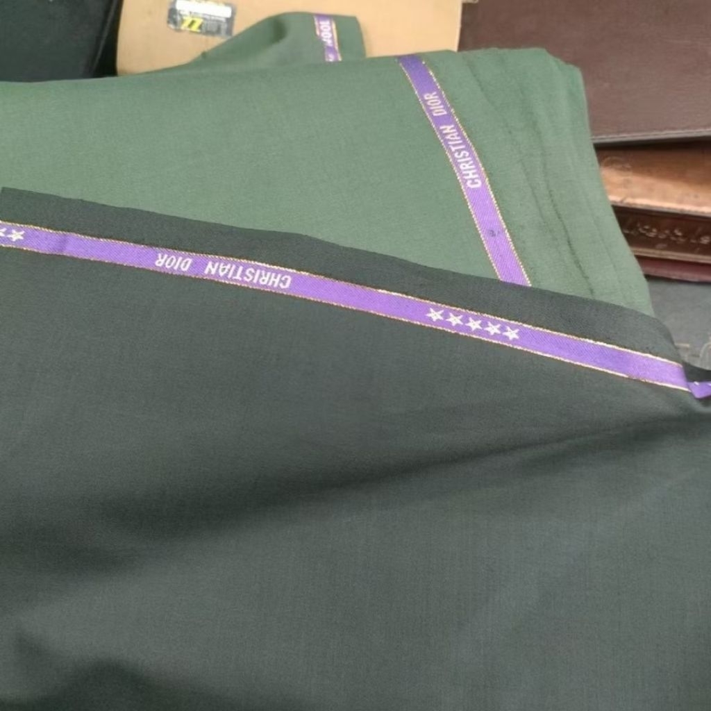 kain pdu pdh  tni ad christian dior pure wool