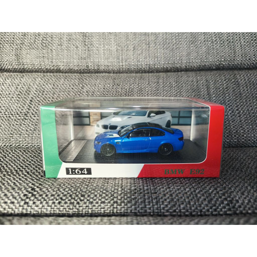 Fine Model 1/64  BMW M3 E92 Biru Blue