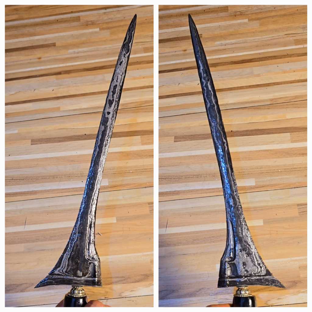 Keris Tilam Upih Sepuh - Est. era Mataram PB Sepuh - Kode249