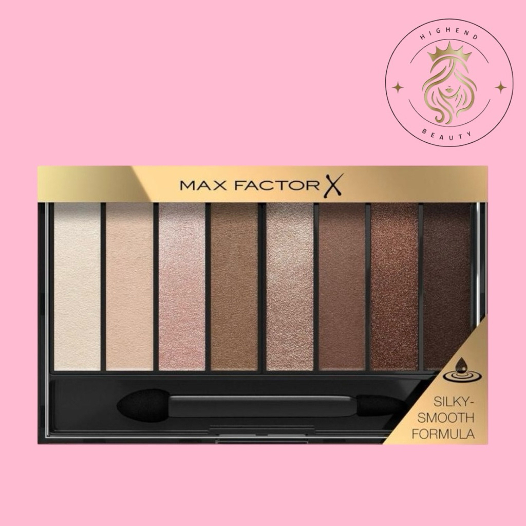 Max Factor Eyeshadow Masterpiece Nude Palette Shade 001 Cappucino Nudes - Product Segel