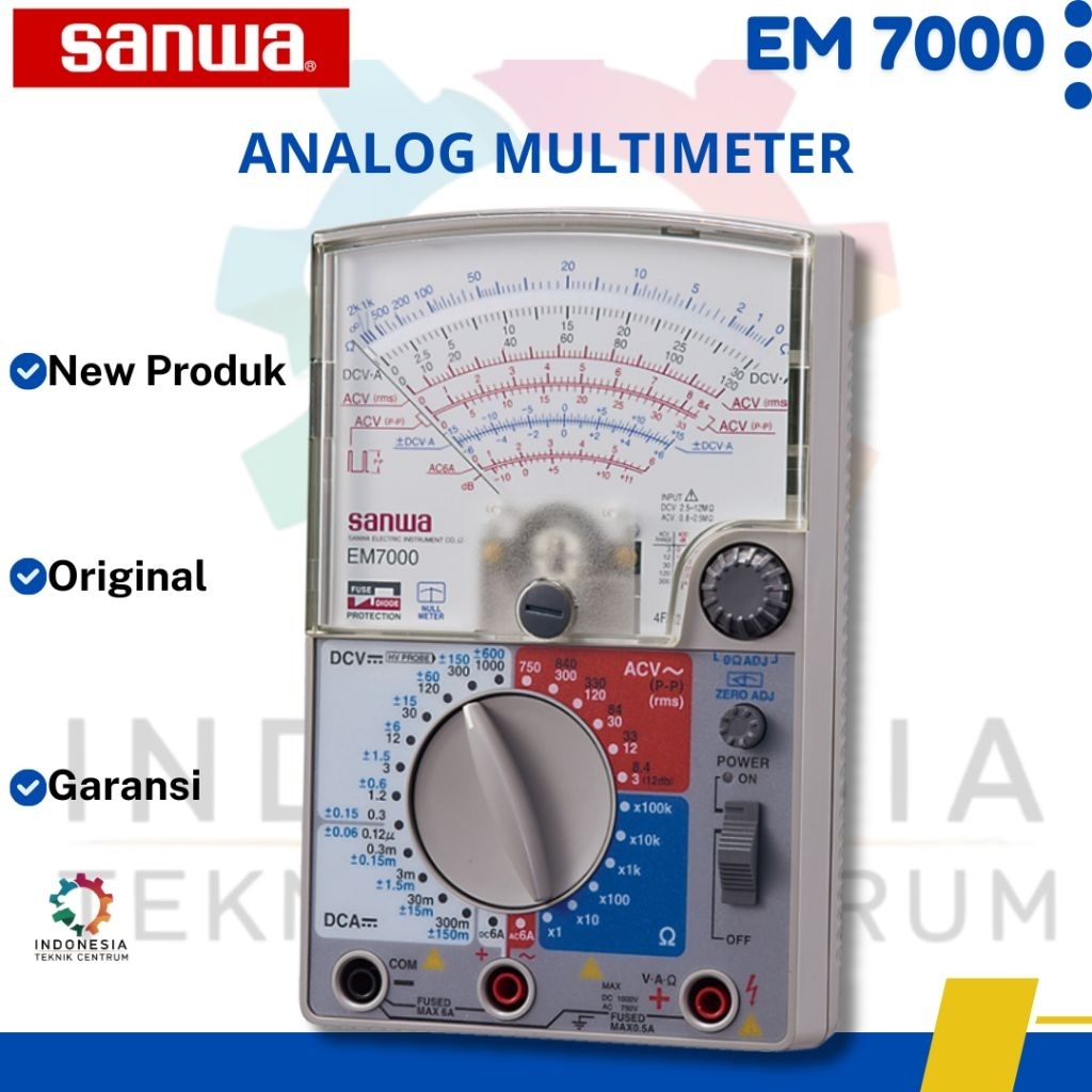 Sanwa EM7000 Analog Multimeter
