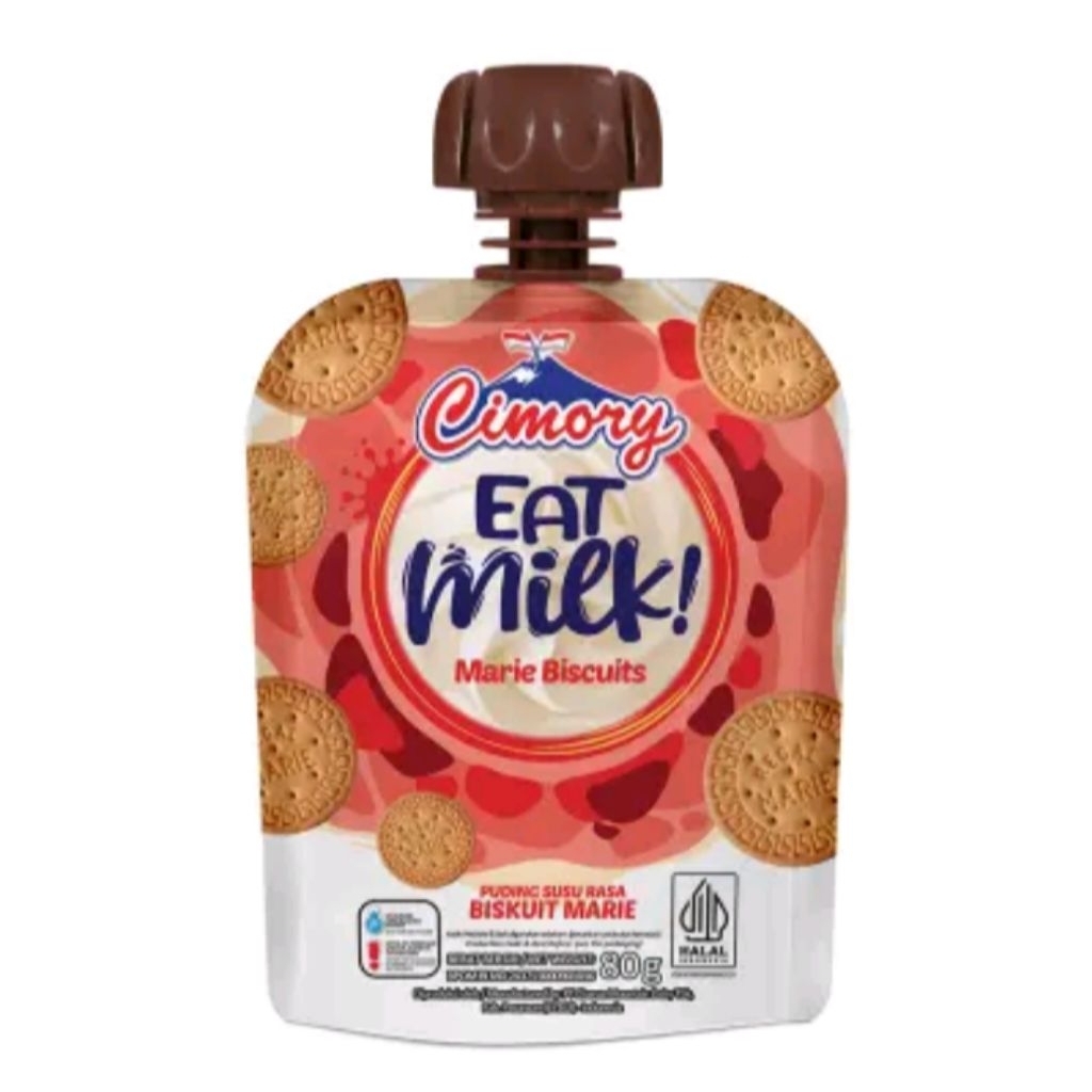 

eat milk cimory 80gr cara baru makan susu