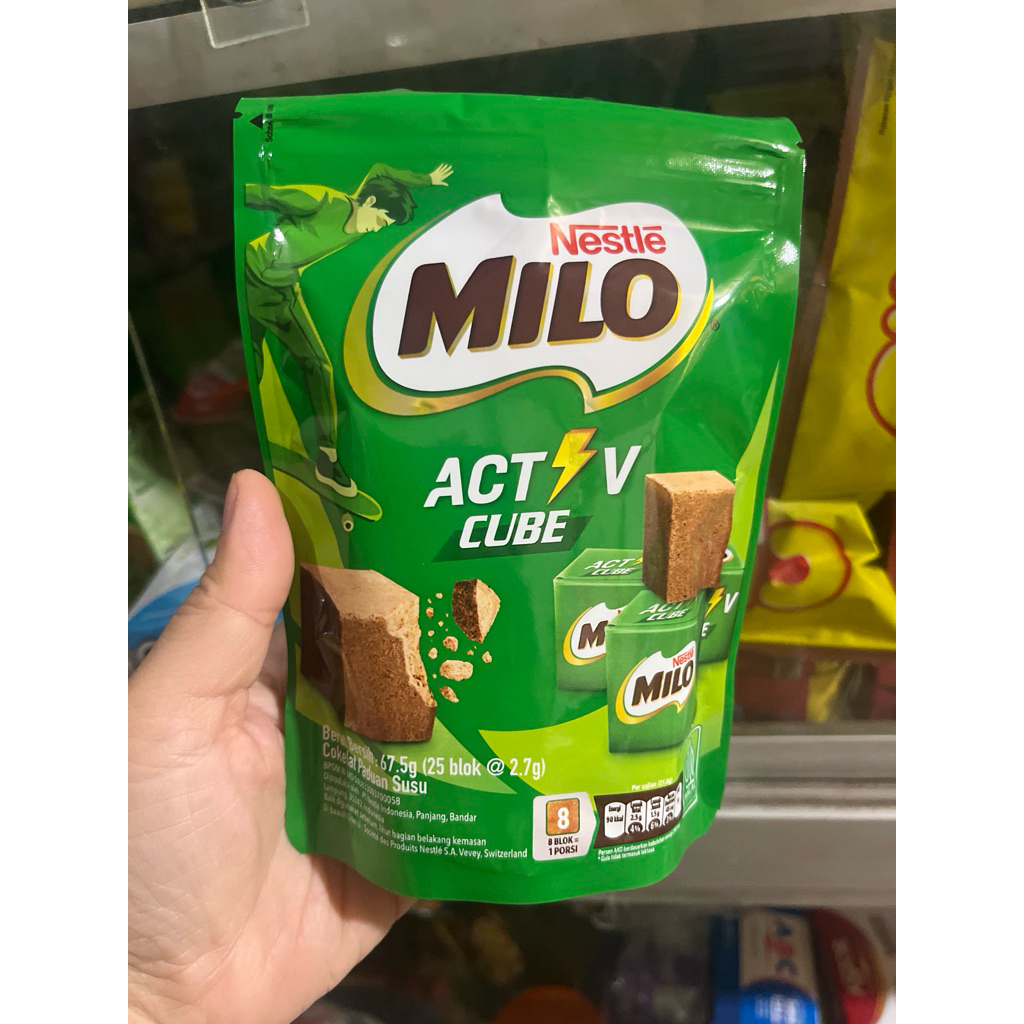 

Milo Cube Perpak 2,5gr x 25 Blok