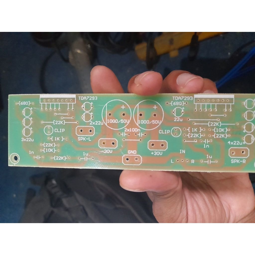 paket pcb stereo tda 7293