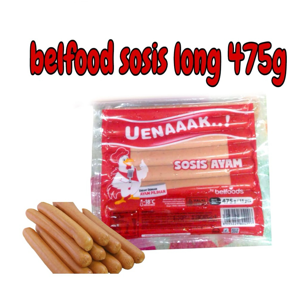 

Belfoods uenaaak sosis ayam 475gr