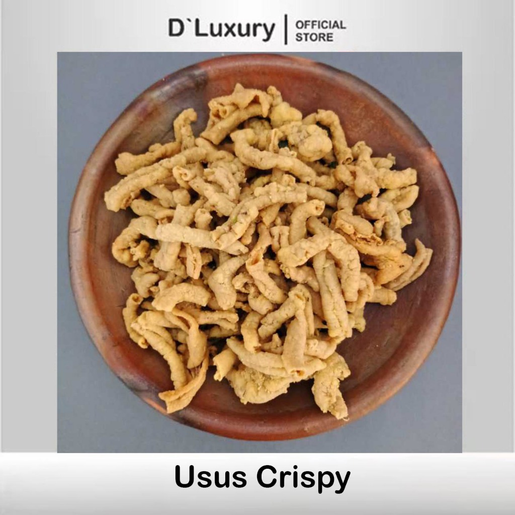

Usus Ayam Crispy Original Gurih Dan Renyah 250/500 Gram