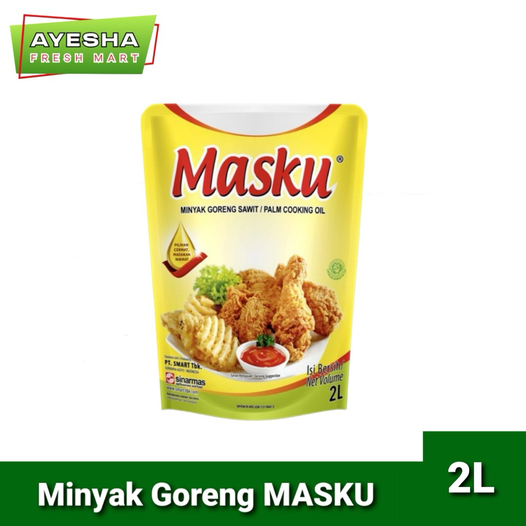 

Minyak goreng Masku 2 liter