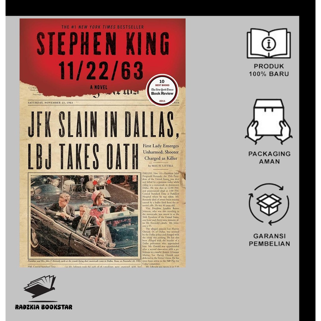 11/22/63: A Novel by Stephen King