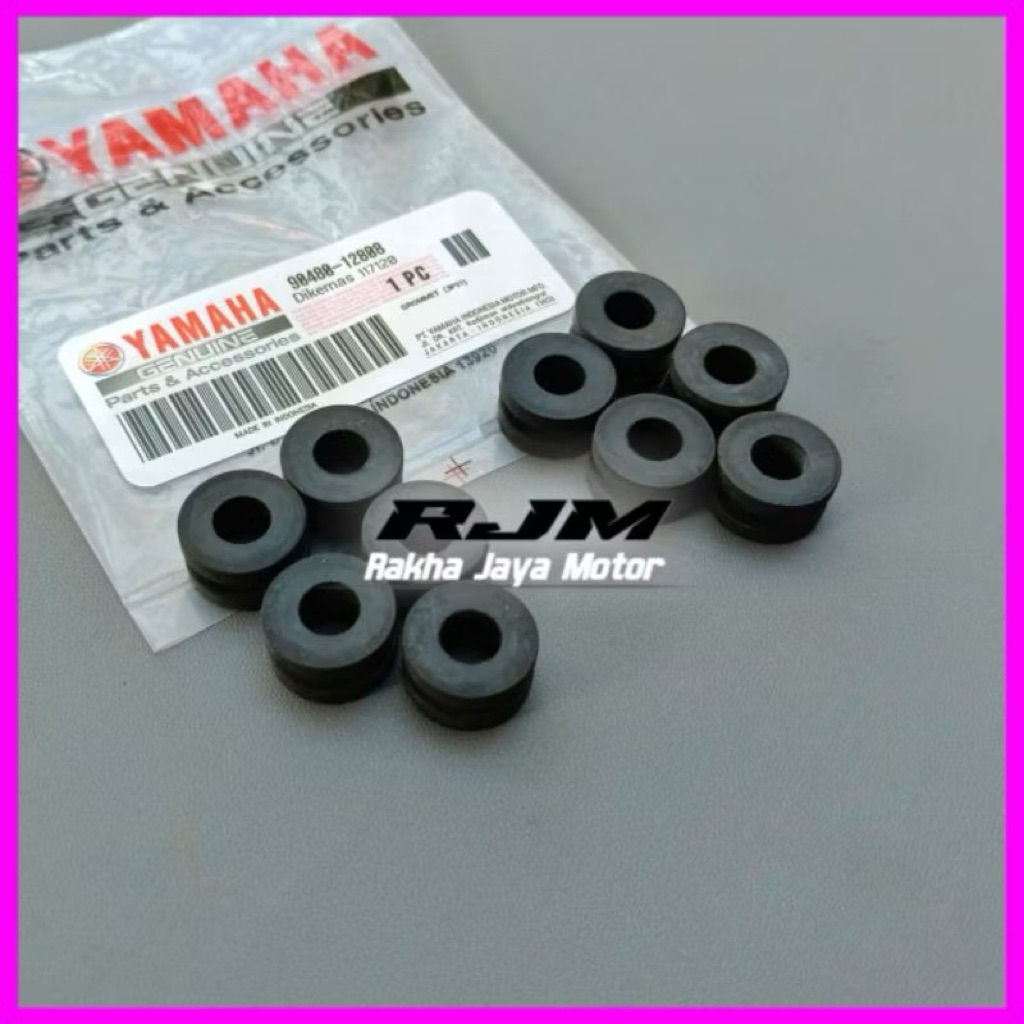10 PCS KARET GROMMET BULAT KECIL/KARET BODY MOTOR BULAT KECIL/KARET BODI BULAT KECIL/KARET LAMPU BEL