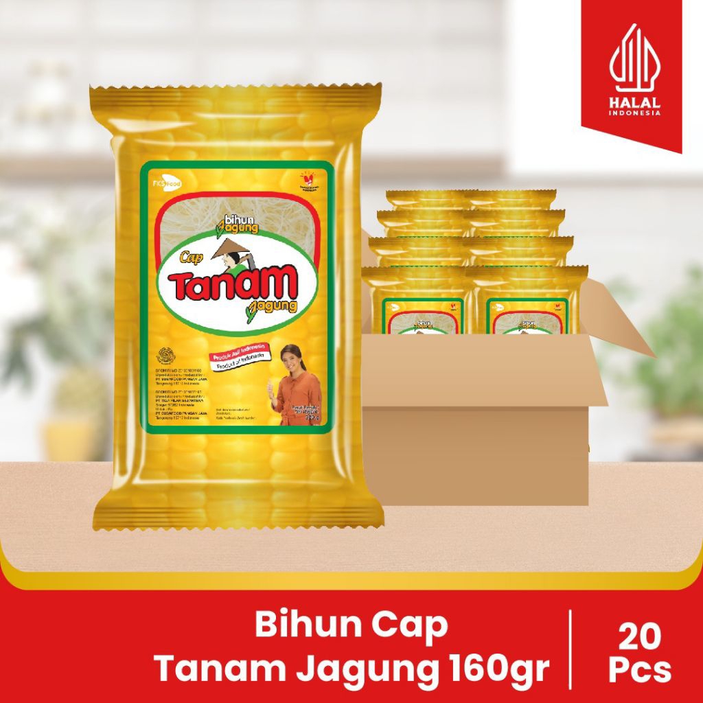

Bihun Cap Tanam Jagung - 1 Bal - 20 Pcs - 160gr