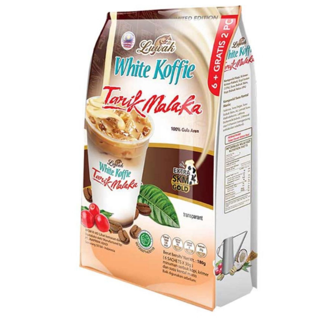 

Luwak White Coffee Tarik Malaka 6×30gr