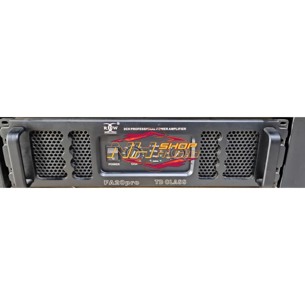 Power RDW FA20PRO TD Class *2x3000Watt Power Amplifier Rdw Fa20pro / Fa20000 Terbaru Power Ampli Rdw