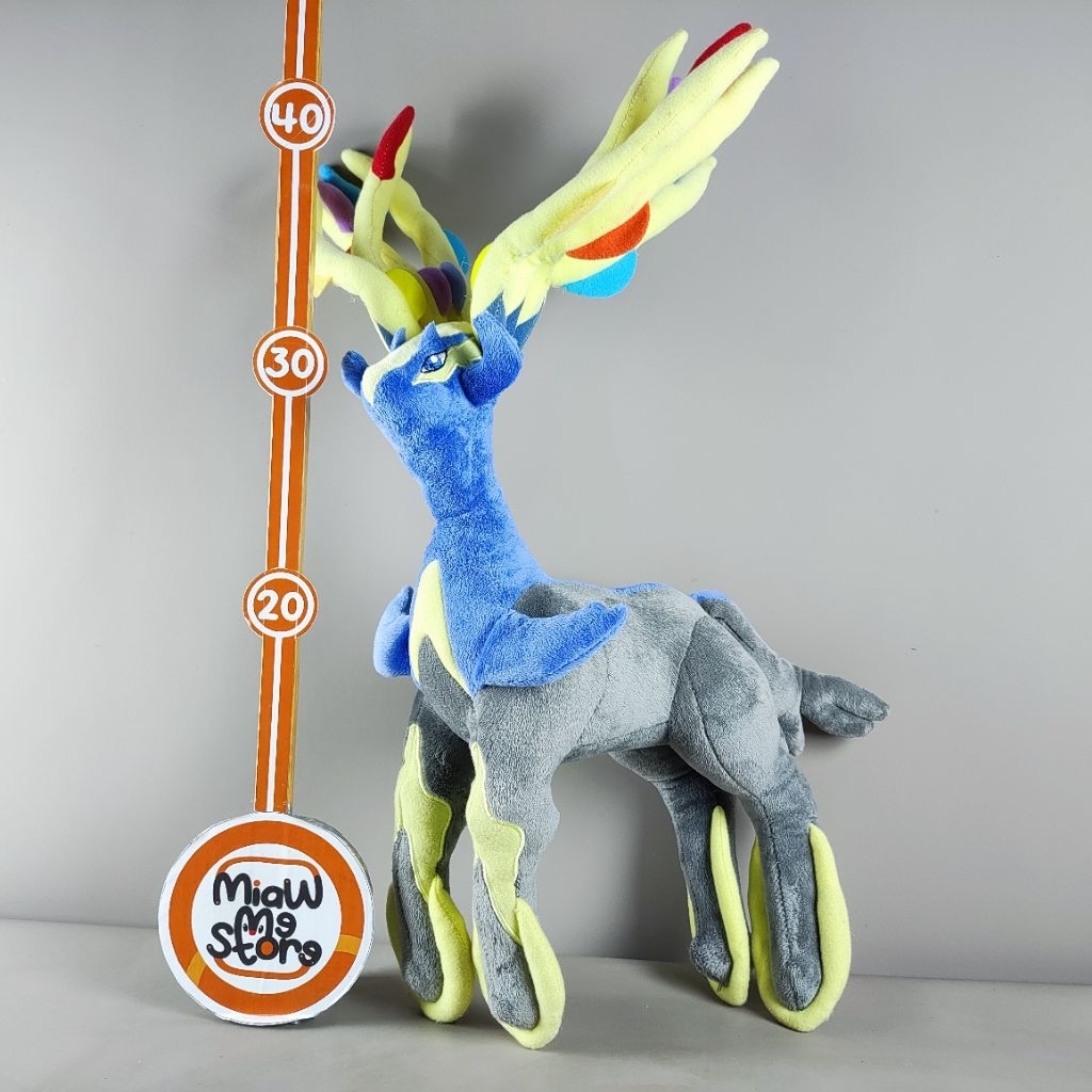 Boneka Pokemon Xerneas Legendary Original Pokemon Center Plush