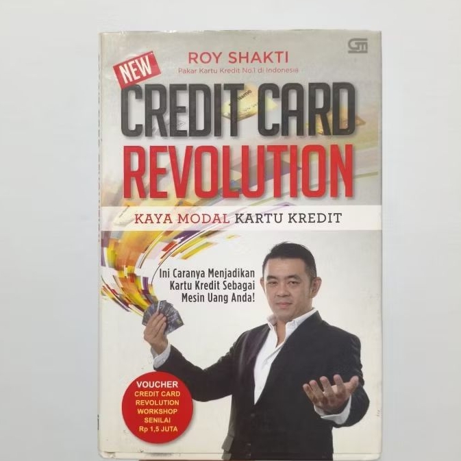Buku Bertanda tangan Roy Shakti Credit Card Revolution