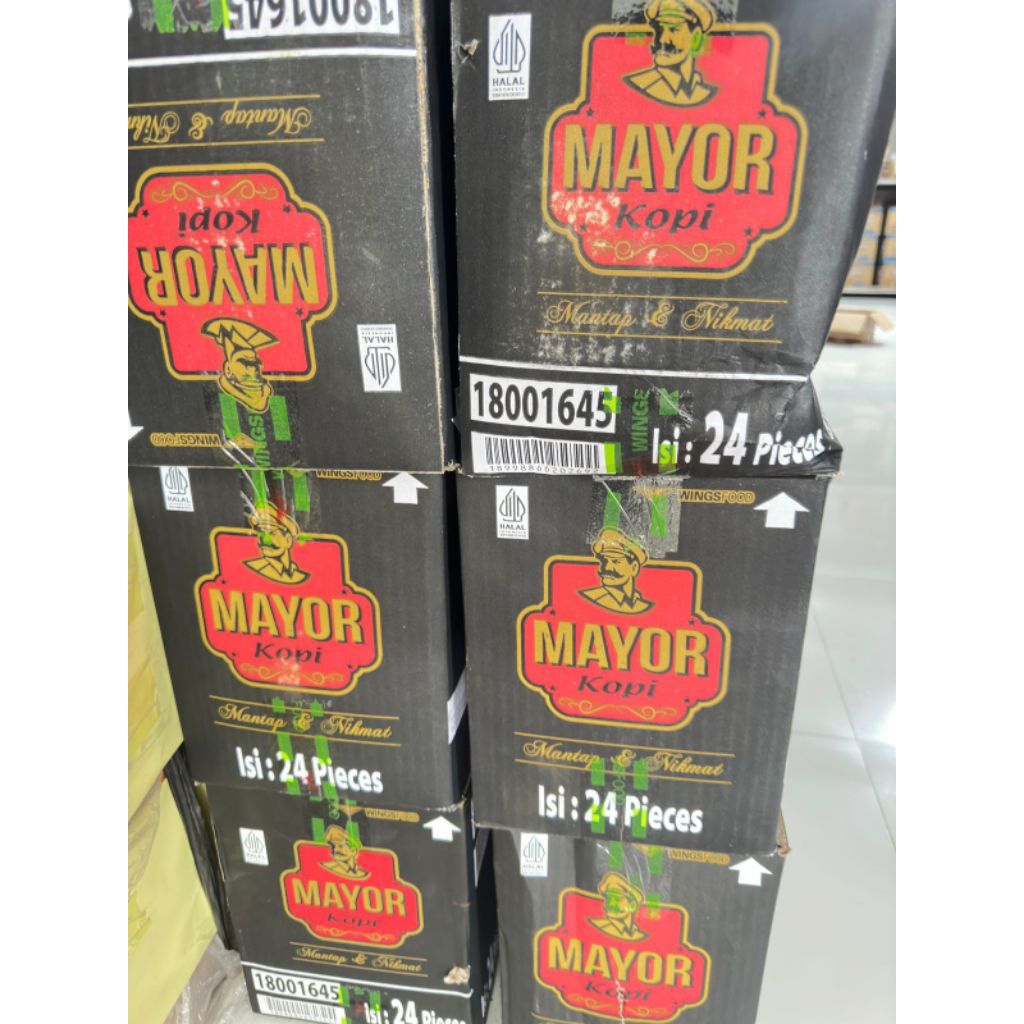 

1 karton KOPI MAYOR 135gr isi 24pcs ( Kopi Pure Hitam tanpa gula )
