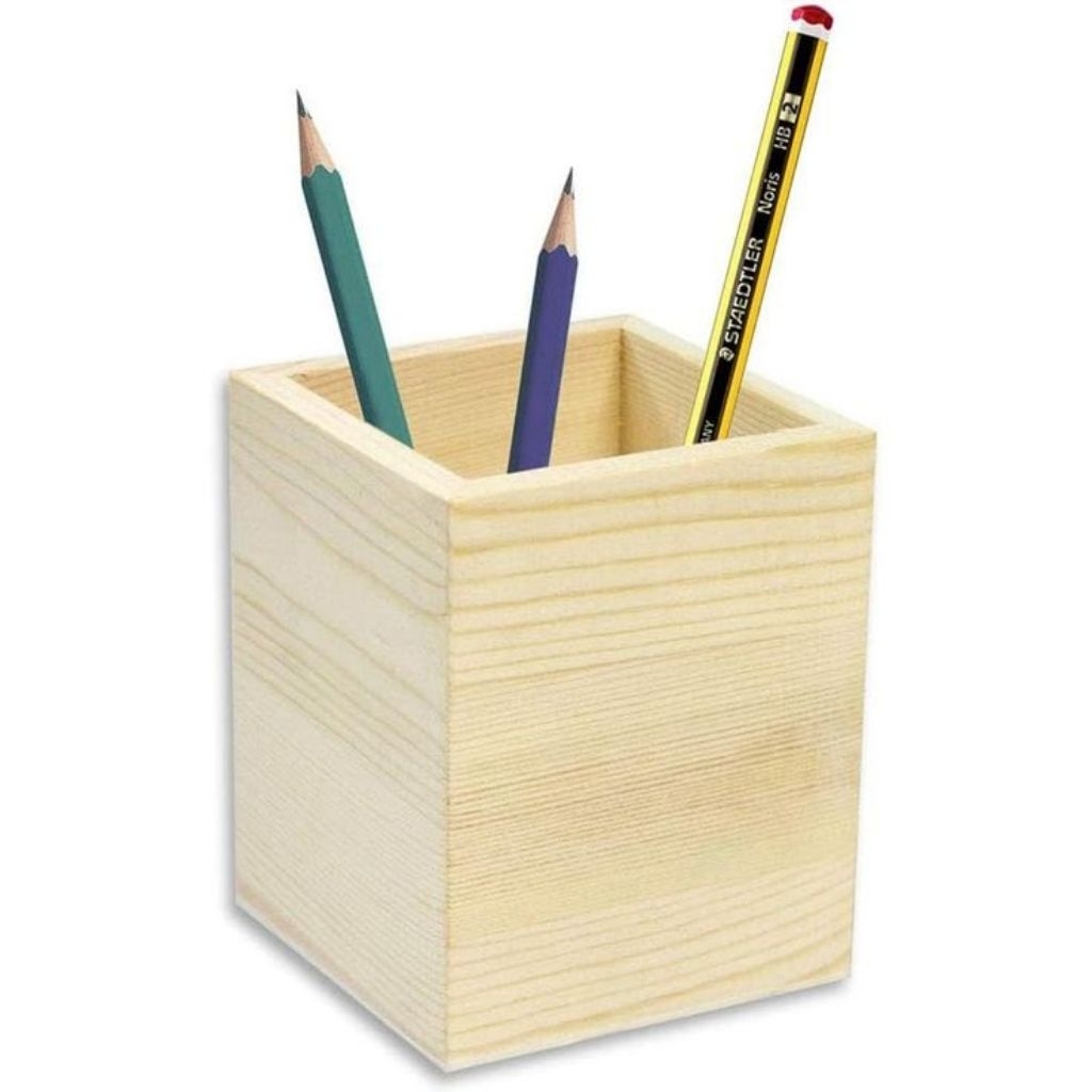 

KOTAK TEMPAT BULPEN - PENSIL DARI KAYU / WOODEN PEN HOLDER