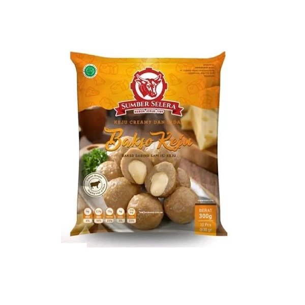 

BAKSO KEJU HALAL / BAKSO SAPI ISI KEJU / BAKSO SAPI SUMBER SELERA 10 PCS