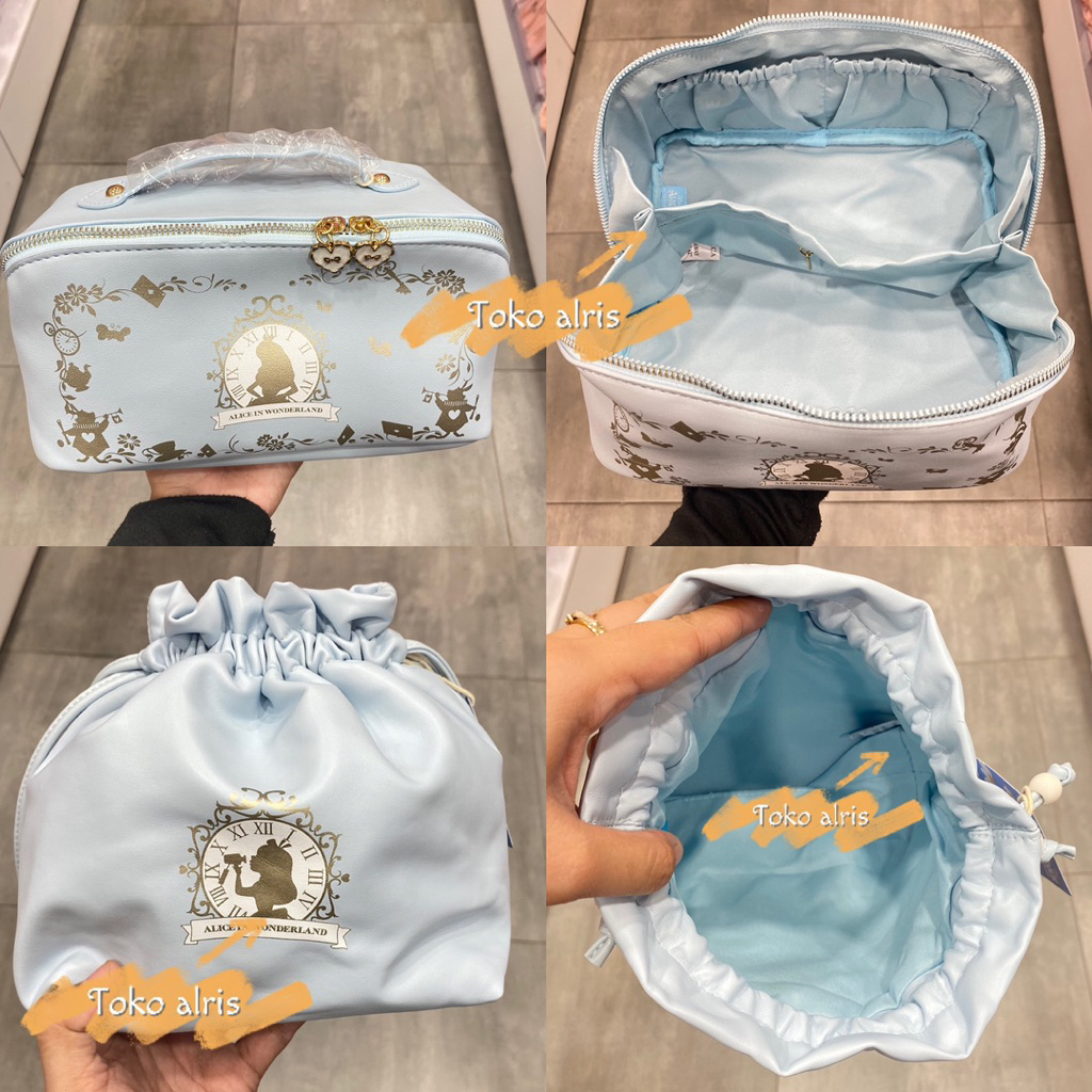 POUCH MAKEUP OHSOME EDISI DISNEY ALICE / TAS MAKE UP KARAKTER SERBA DISNEY