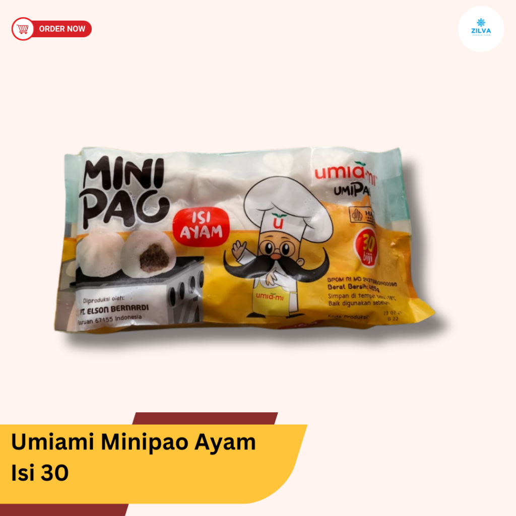 

Umiami Minipao Ayam 30pcs | Minipao Isi Ayam