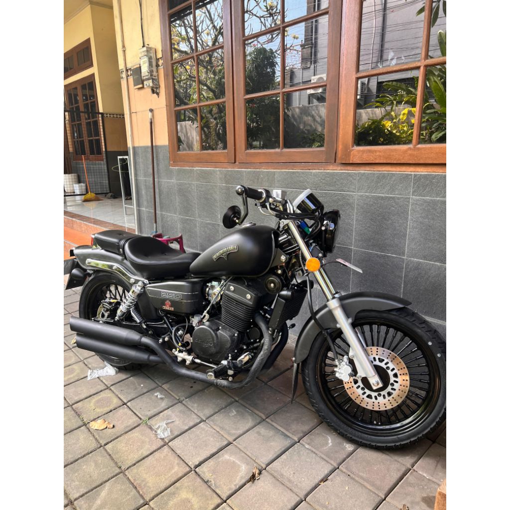 velg beneli patagonian eagle 250cc / velg custom benelli pe / velg benelli pe250cc