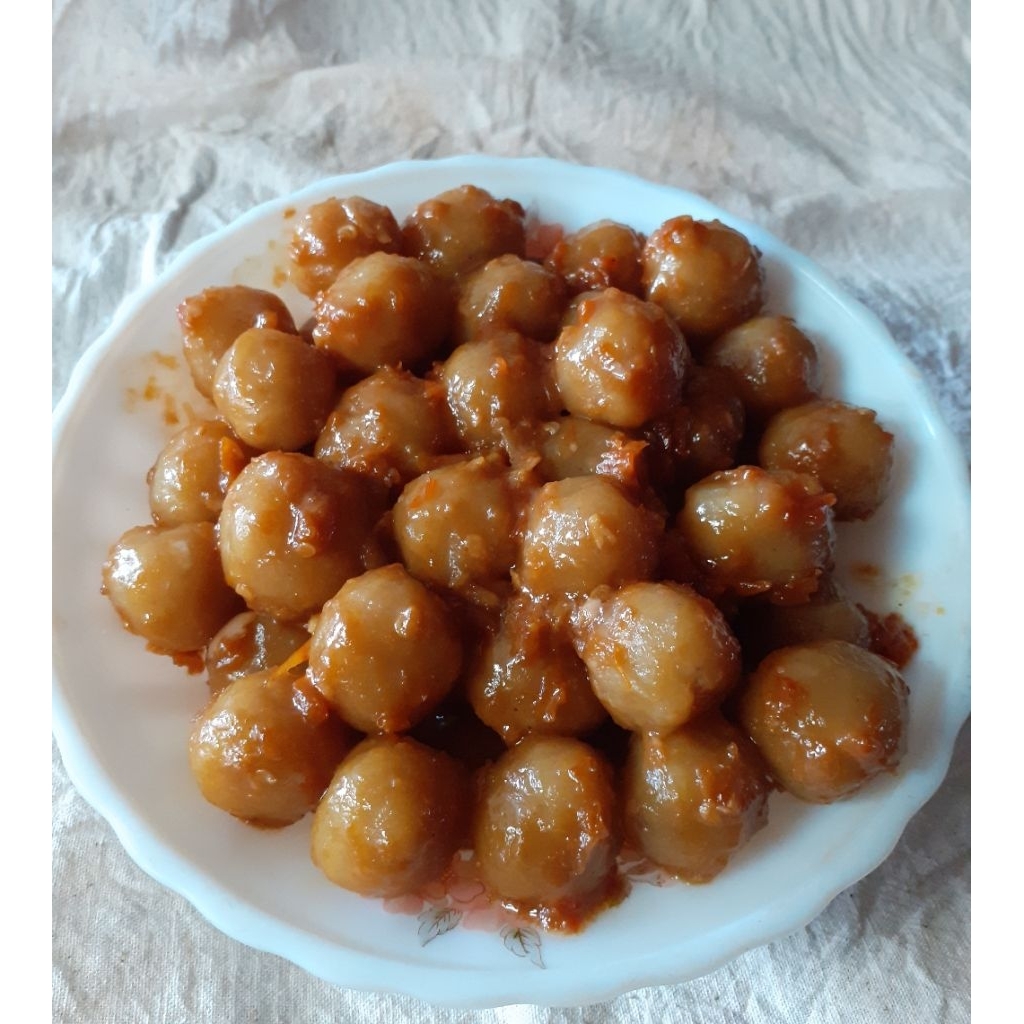 

Cilok balado pedas nampol