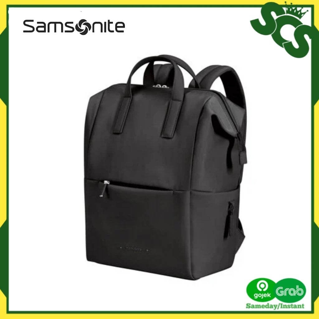 SAMSONITE 4Pack Laptop Squared Backpack 14.1" Tas Ransel Wanita