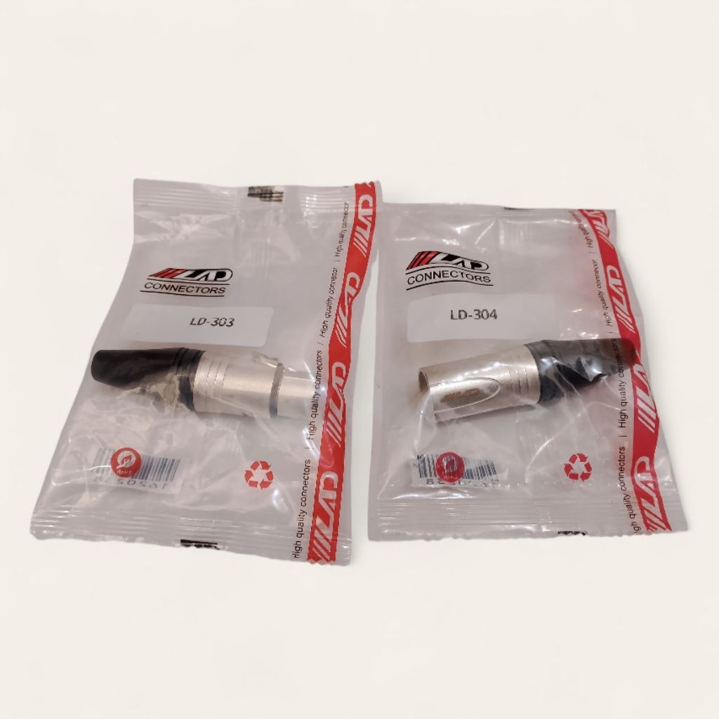 JACK CANNON XLR MALE FEMALE LAD