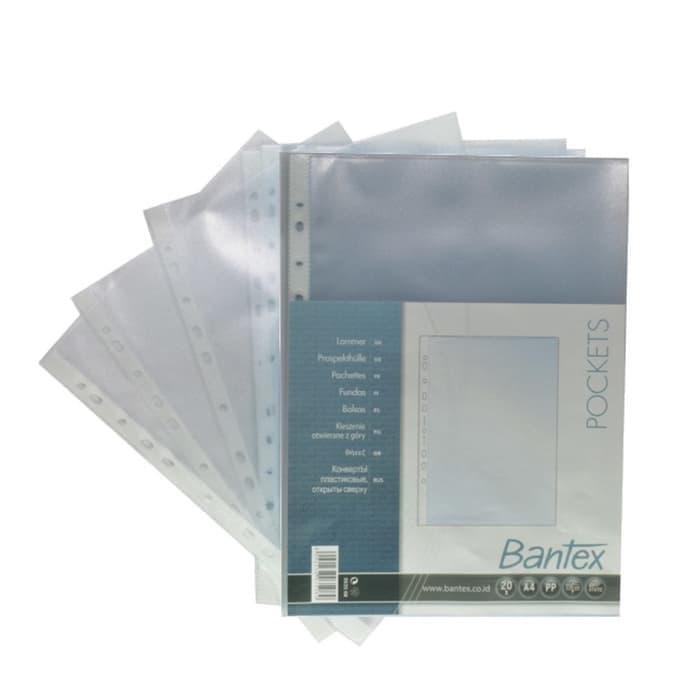 

PP Pocket Bantex A4 ANTIGLARE/KASAR/KULIT JERUK (2035 / 8035 ) ( 1 PAK ISI 100 LEMBAR ) Promo Sale Termurah