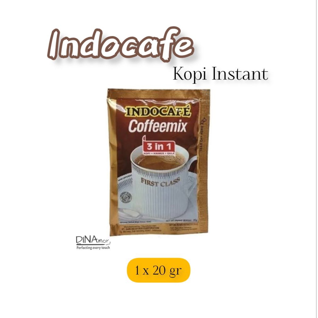 

INDOCAFE Mix Coffeemix Kopi Instant saset 1 x 20gr