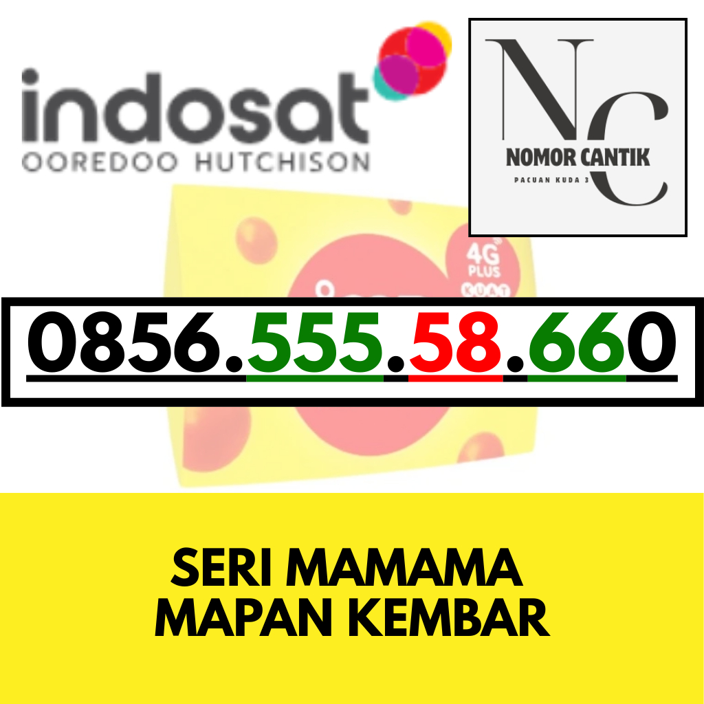 PERDANA NOMOR CANTIK INDOSAT SERI MAMAMA MAPAN KEMBAR