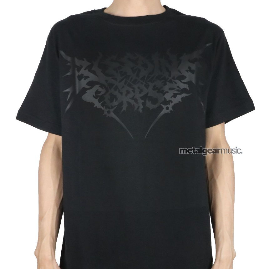 Metalgear Music 100% Cotton Baju Kaos     Tshirt Bleeding Corpse - Condemned To Suffer Bob Katun - R